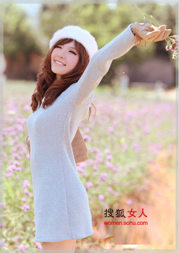 ��ɫ֯��ë���� �칫��������look