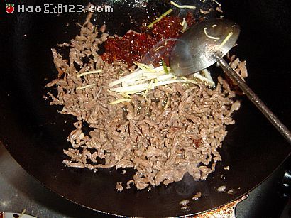 干煸牛肉丝图解 做法及步骤