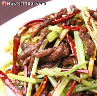 干煸牛肉丝图解 做法及步骤