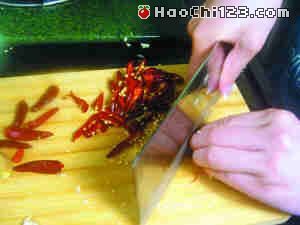 川味爆椒鸡杂图解 做法及步骤