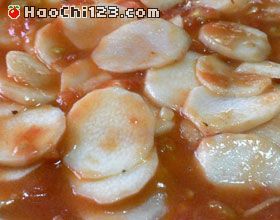 番茄炒山药 做法及步骤