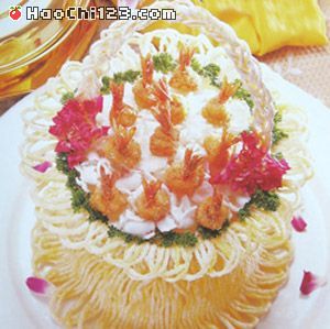 花篮虾卷 做法及步骤