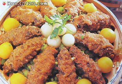 粉蒸海参 做法及步骤