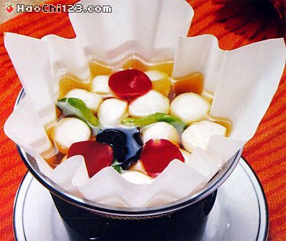 纸锅鲜贝丸 做法及步骤