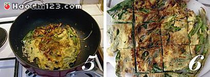 锅塌菠菜图解 做法及步骤