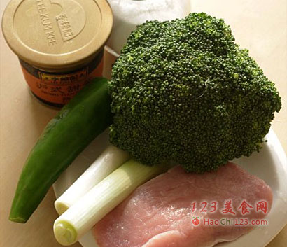 沪式甜酱西兰花 做法及步骤