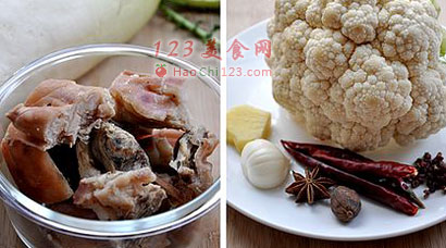 腊猪蹄萝卜煲 做法及步骤