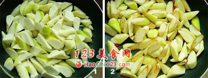 蚝汁炕茭白图解 做法及步骤