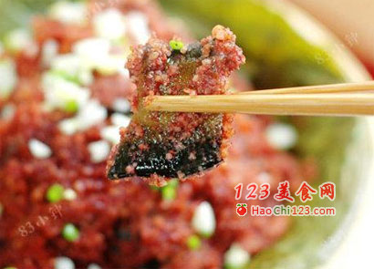 荷香粉蒸鳝片图解 做法及步骤