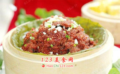 荷香粉蒸鳝片图解 做法及步骤