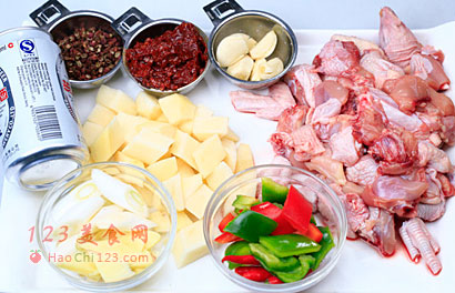 新疆大盘鸡2 做法及步骤