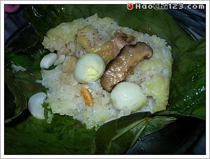 荷叶糯米鸡图解 做法及步骤