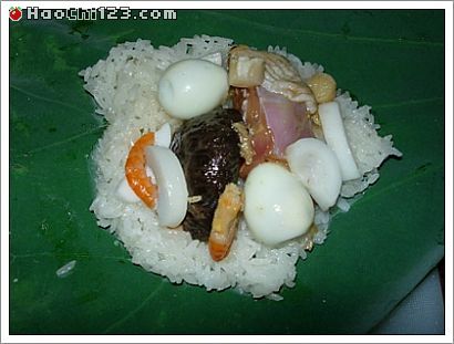 荷叶糯米鸡图解 做法及步骤