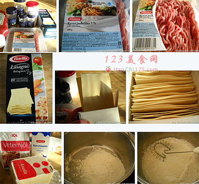 千层肉酱面 做法及步骤