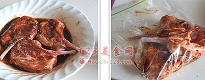 香煎羊仔骨 做法及步骤