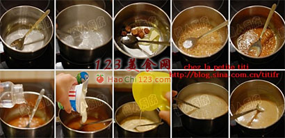 香蕉焦糖芝士蛋糕佐太妃糖酱图解 做法及步骤