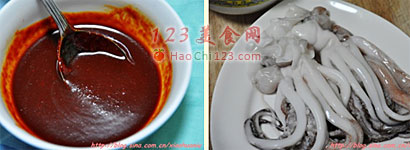 韩式酱爆鱿鱼 做法及步骤