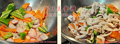 韩式酱爆鱿鱼 做法及步骤