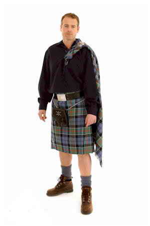 KILT一窥苏格兰男人的格裙