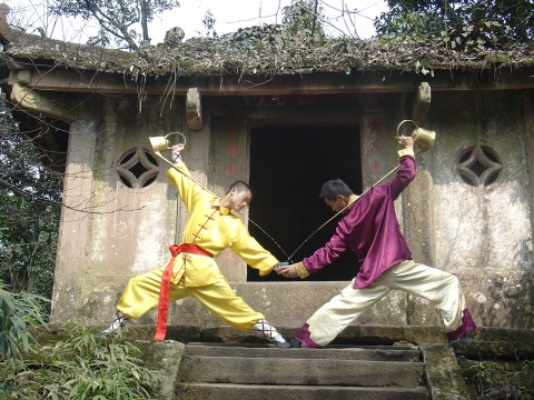 龙行十八式长嘴壶茶艺表演组图