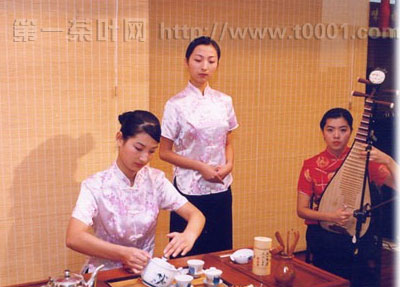 茶艺演示四花茶茶艺